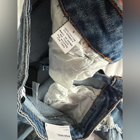 High-rise, Distressed flared jeans - Picture 5 of 5